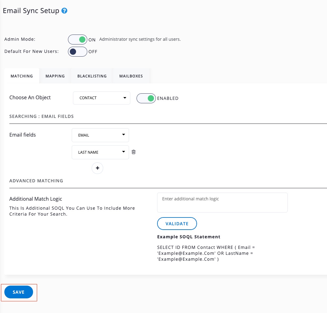 Set up Email Sync: An Administrator Guide – Ebsta Knowledge Base